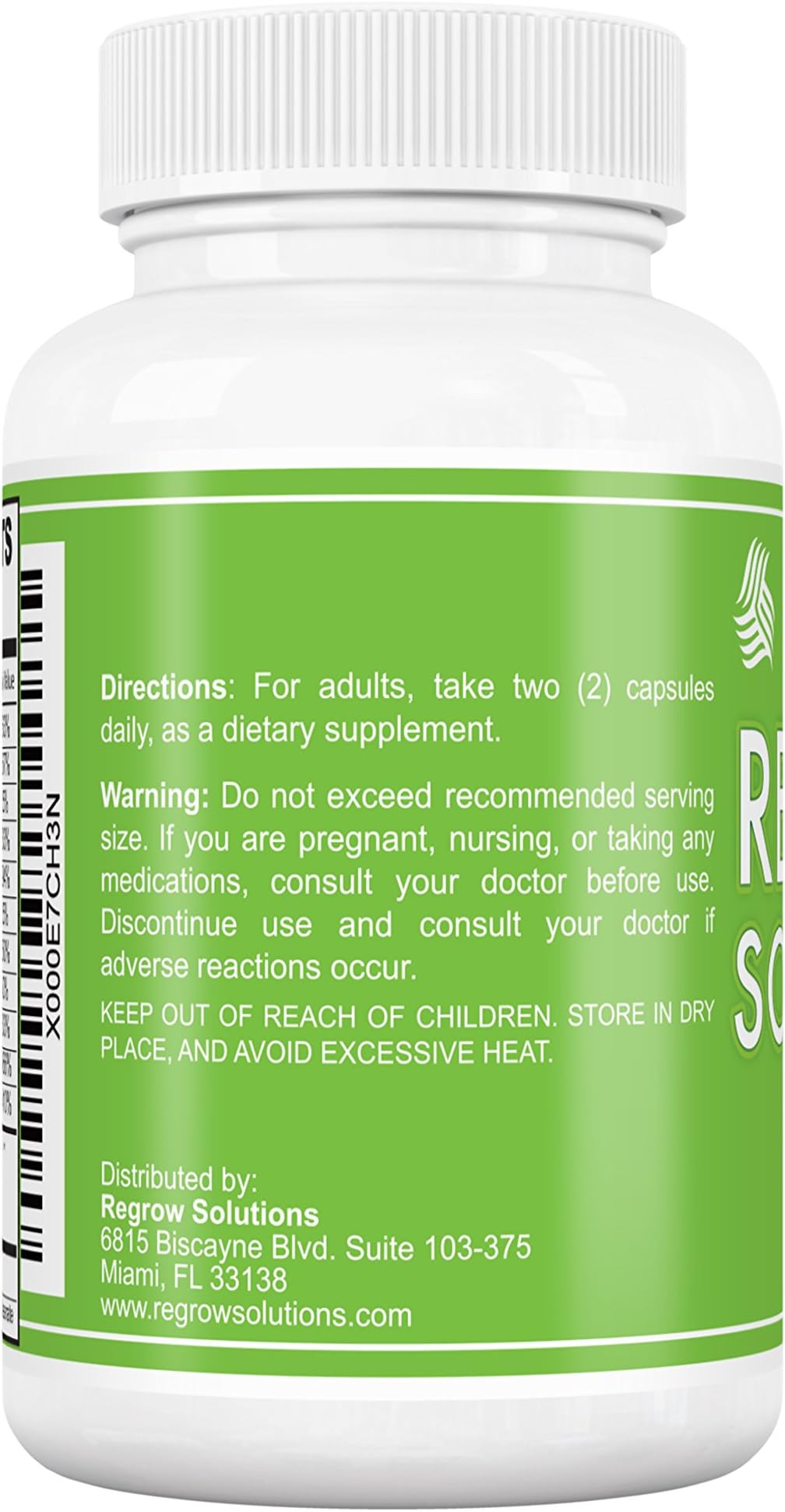 African American Hair Growth Vitamins: Regrow Solutions - Biotin for Hair Growth - Biotin 5000 mcg plus 11 Essential Vitamins for Hair Growth - 100%