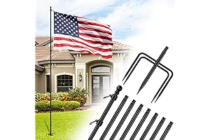 ZMTECH 10 FT Flag Pole for House