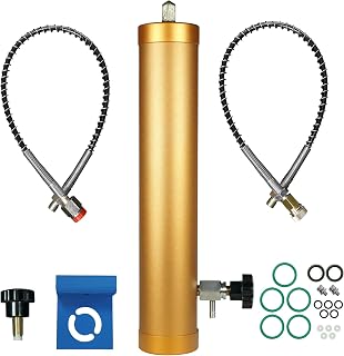 TUDIVING-30Mpa High Pressure Air Filter, Molecular Sieve Submersible Separator, External Oil Water Separator, Filtration for Air Compressor Pcp Hand Pump