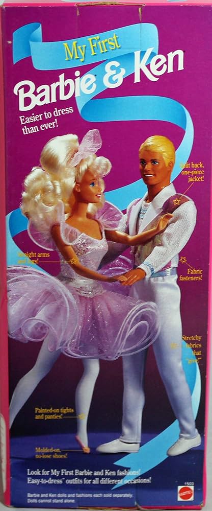 Amazon.co.jp: My First Ken Barbie Doll Easy to Dress Partner of