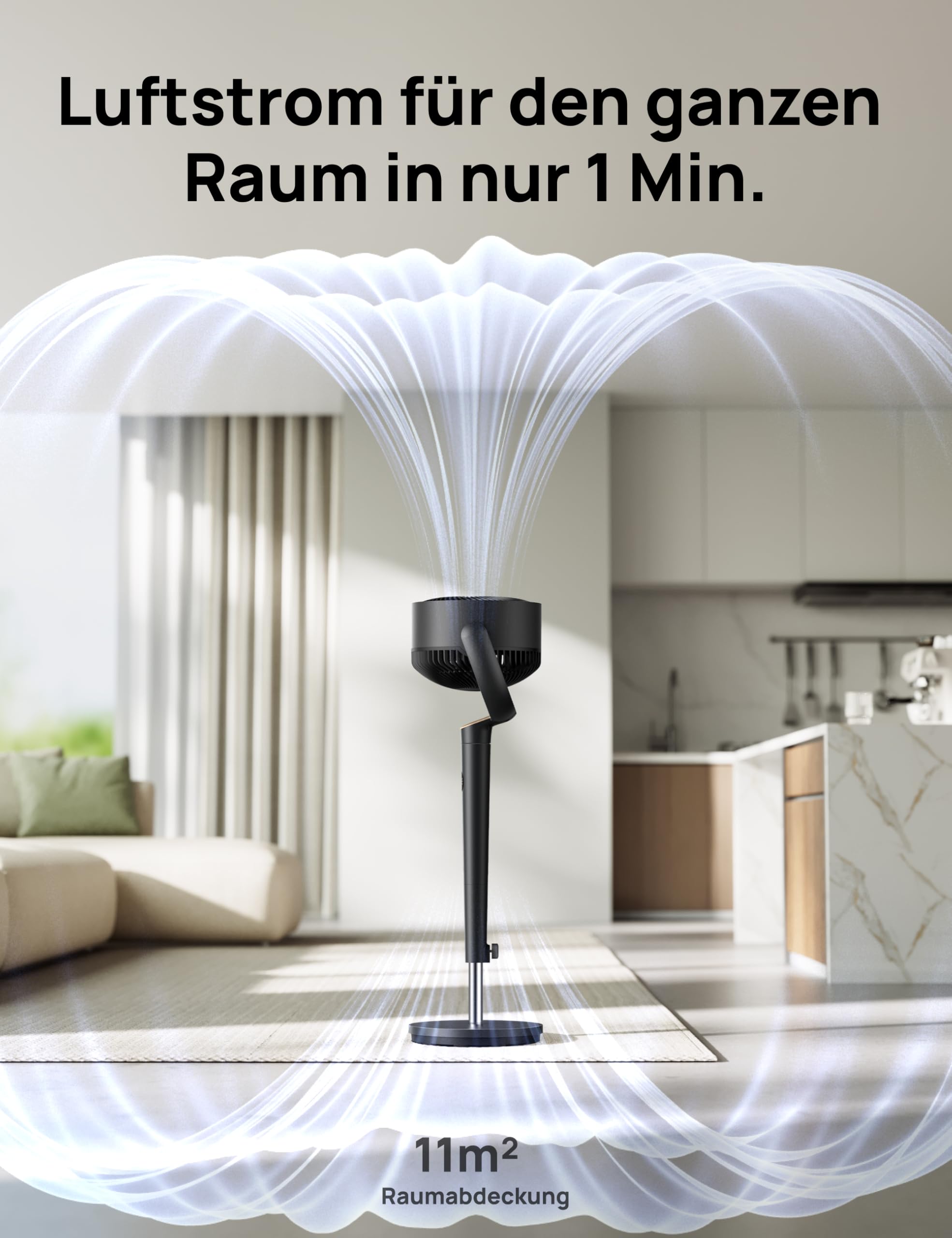 Dreo Standventilator sehr leise – Bild 8