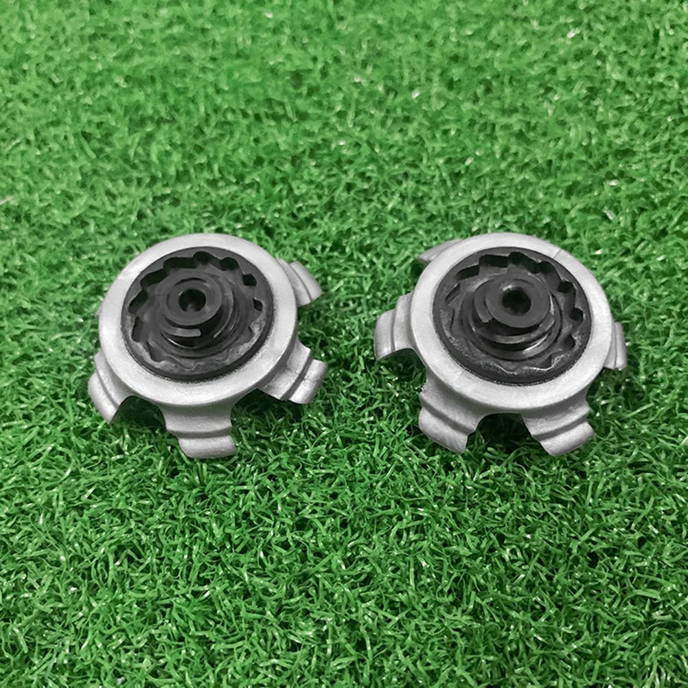 Golf Shoe Spikes,18 Pcs Golf Shoe Spikes for Golf Shoes Rubber Soft Spike Studs Replacement Cleats Golf Spikes Pins