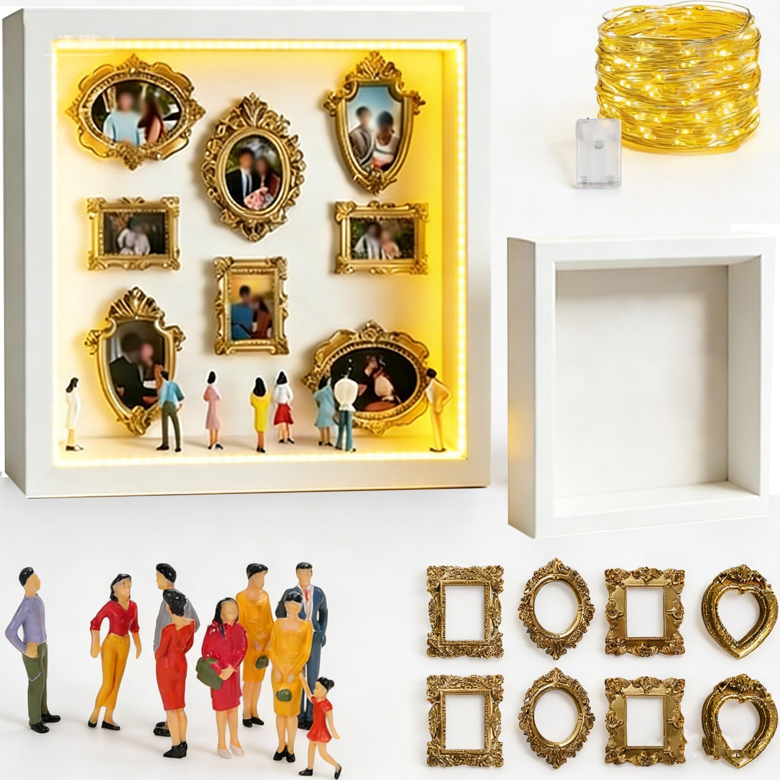 Boîte Silhouette Mini-musées DIY : un kit d’exposition créatif haut de gamme à offrir