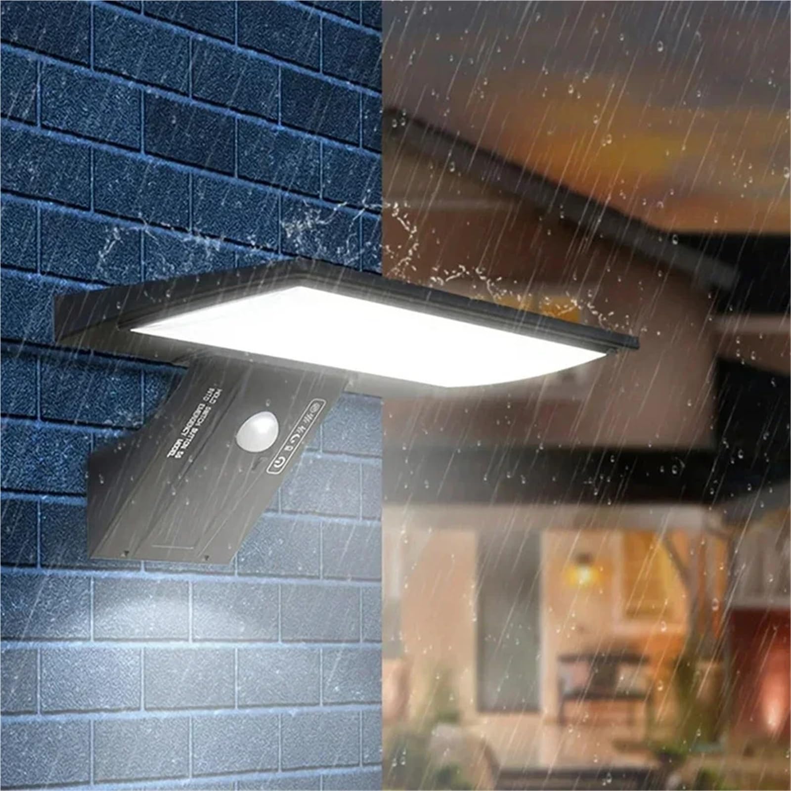 Zewnętrzne lampy solarne do oświetlenia słonecznego ogrodnictwa LED oświetlenie uliczne czujnik ruchu wodoodporne lampy ścienne solarne