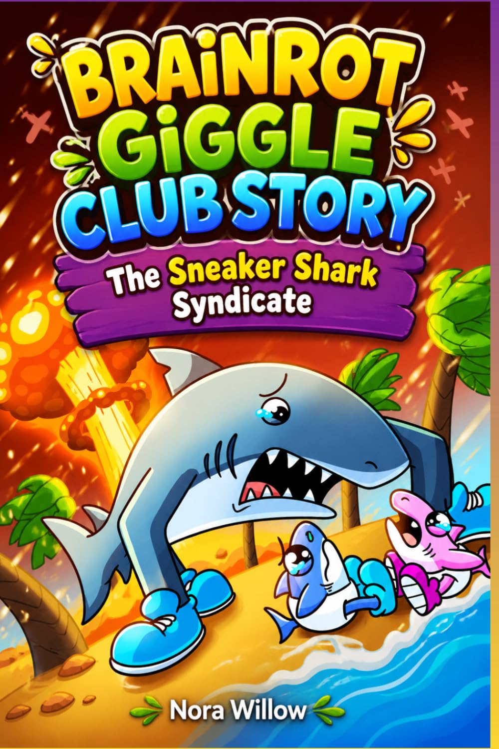 Brainrot Giggle Club Story: The Sneaker Shark Syndicate