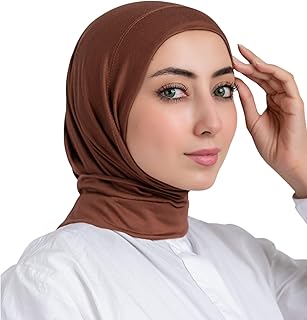 Farah Womens Hijab Viscose Kuwaiti Tapaaia With Rust Resistant Capsin Hijab Viscose Kuwaiti Tapaaia (pack of 1)