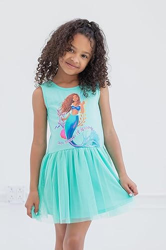 Miniatura 2 de Disney Lilo & Stitch - Vestido de tul de princesa Ariel para niñas pequeñas y grandes