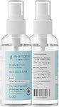 2 in 1 Hand Sanitizer and Moisturizing Spray - 70% Ethyl Alcohol Disinfectant – Fruity scent – With organic ALOE VERA and TEA TREE – Made in Canada 946 ml with pump, Gel (60 ml (Pack of 10))