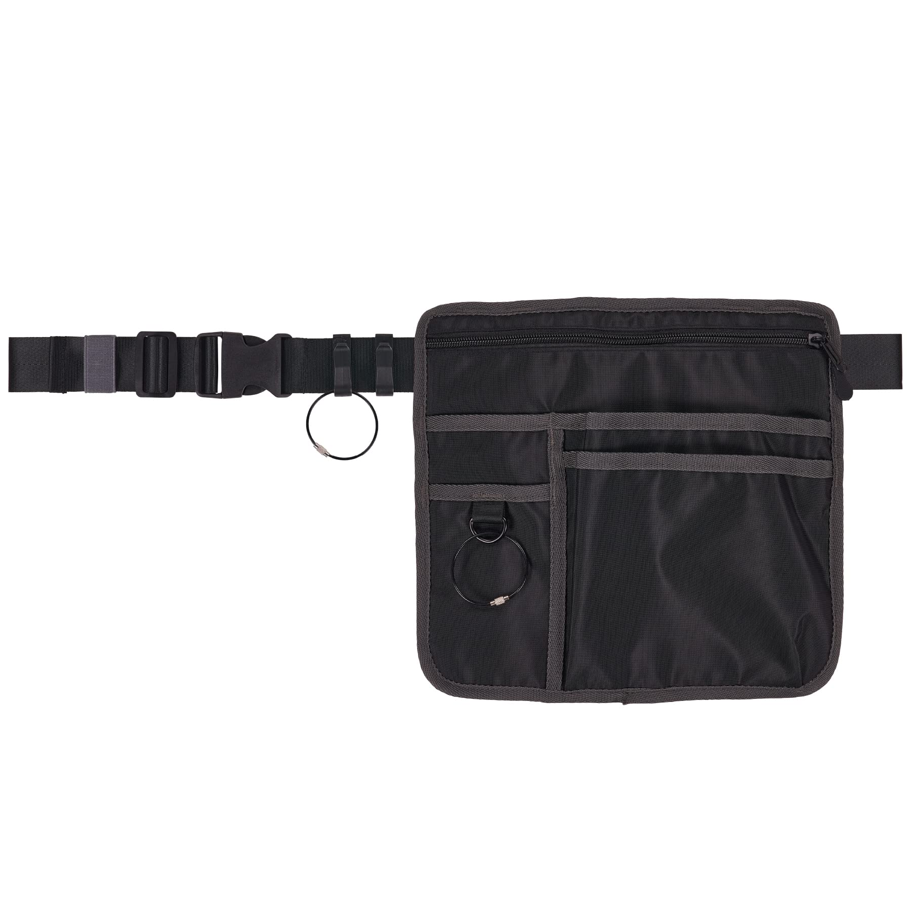 Ergodyne Unisex-Adult Arsenal 5716 Server Apron Pouch with Pockets, Black, One Size