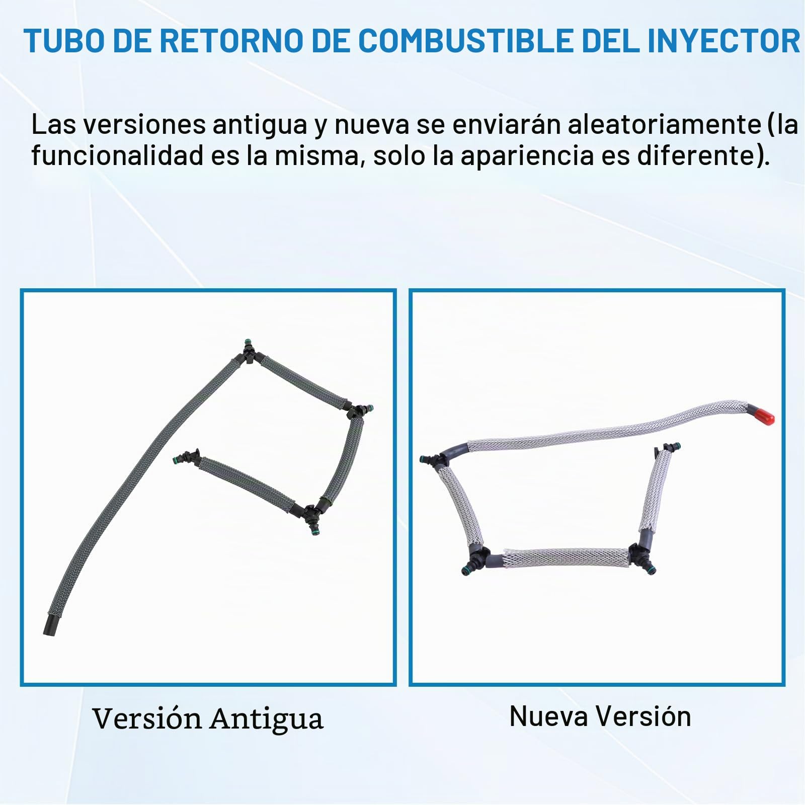 Tubo de Combustible Diésel y Retorno de Fuga para Focus Mk2 C-Max Mondeo Mk4 Kuga C4 C5 307 407 - Número de Pieza 3M5Q9K022AC 1708234