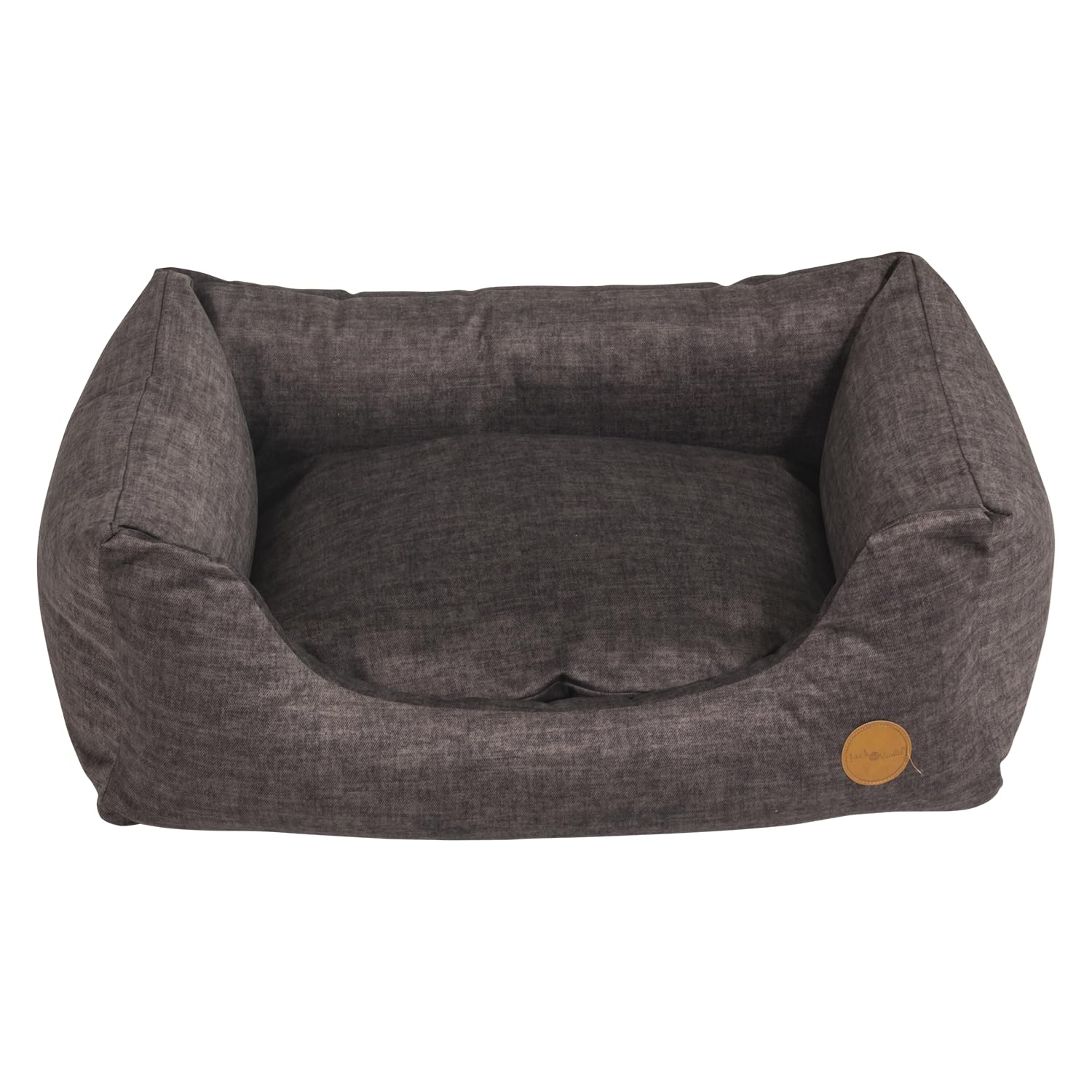 JACK AND VANILLA, Dog Cushion, Sofa, Manchester, Brown, Size M, 80 x 60 x 25 cm