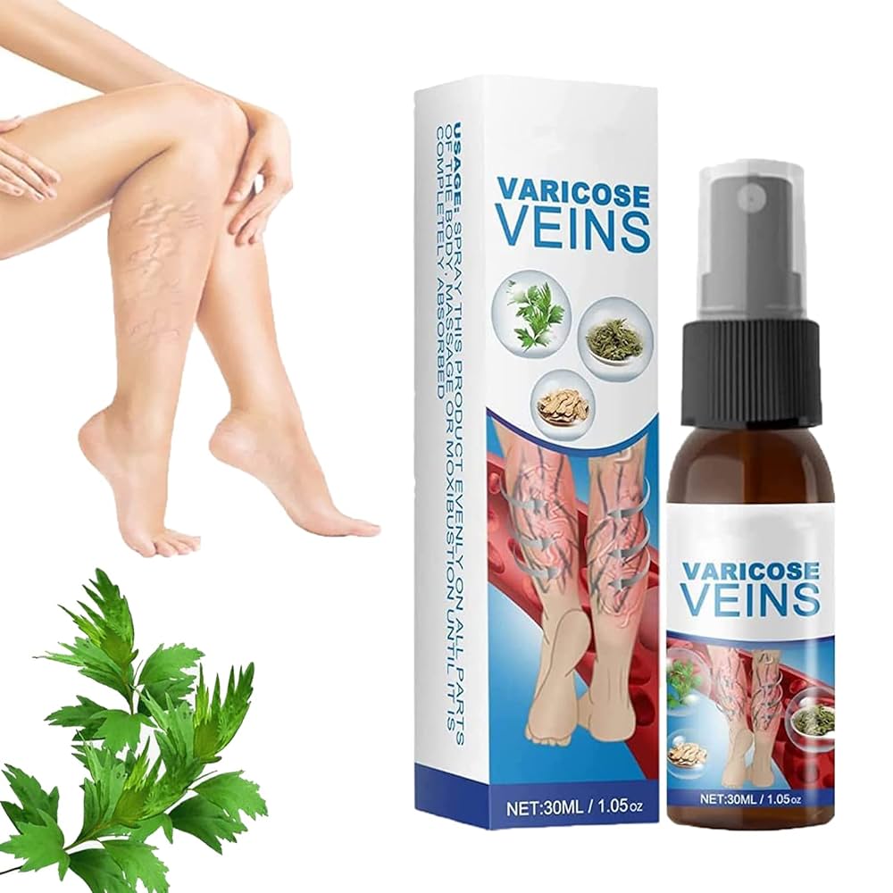 HARLUSDT Spray de tratamento de varizes de cura de veias, spray de varizes de cicatrização de veias para pernas, varizes spray milagroso, tratamento de varizes para pernas spray (1 pç) | Amazon.com.br