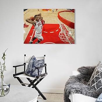 Amazon.co.jp: Derrick Rose デリック・ローズのダンクポスター