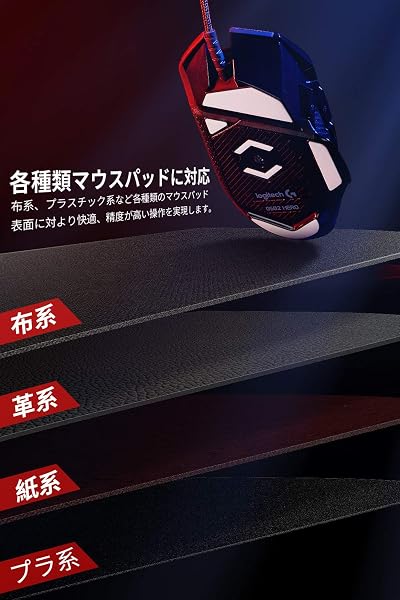 Hotline Games 3.0 PLUS マウスソール Logicool G604 用 ゲーミングマウス ラウンドエッジ 交換用 マウスフィート マウススケート 2セット入り 0.8mm 滑り強化 高耐久 超低摩擦 Super Smooth 【 日本正規代理店保証品 】 - 5