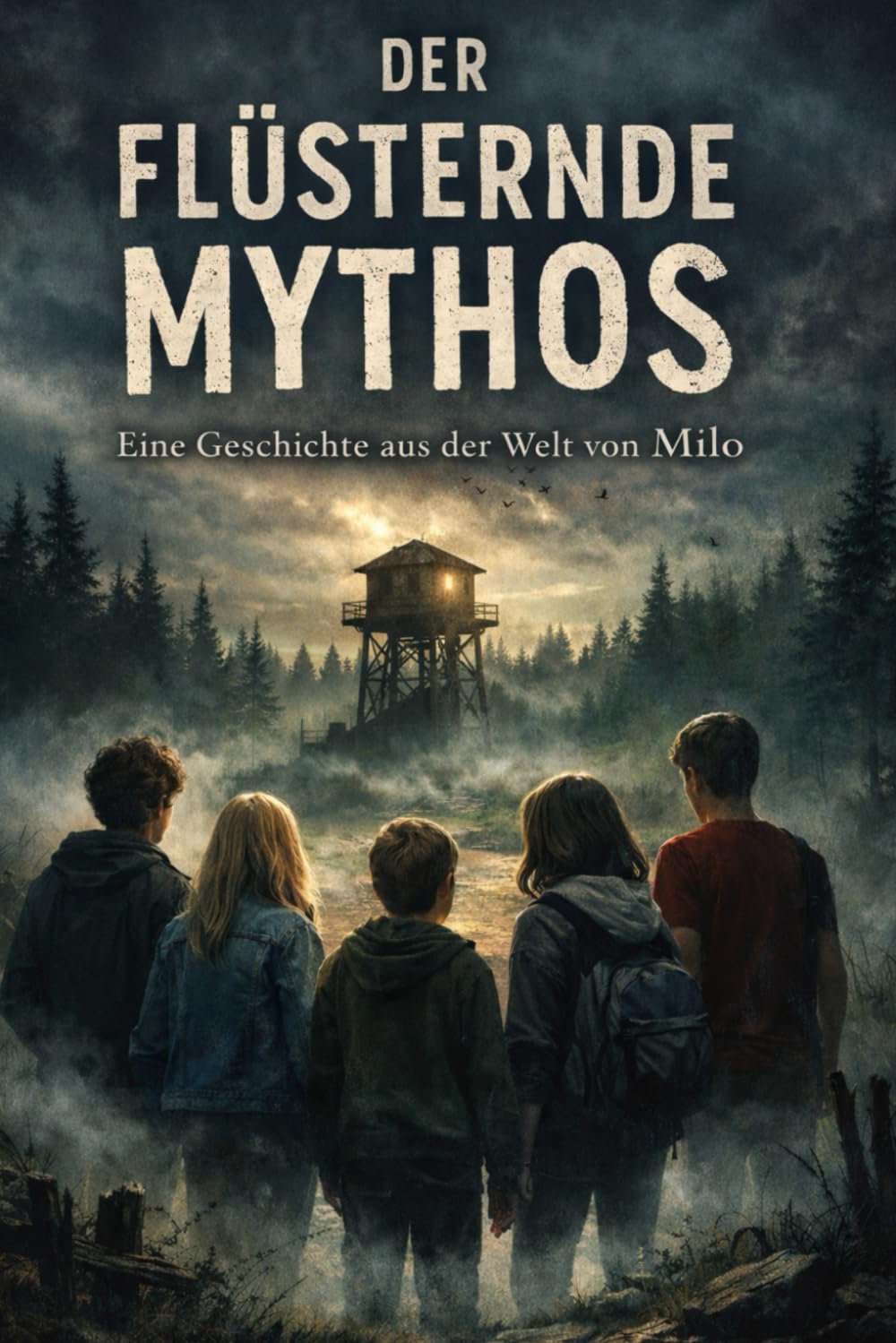 Der flüsternde Mythos: Ein Mystery-Roman aus der Welt von Milo über Gerüchte und Verdrängung für Teenager und Erwachsene ab 13 Jahren.