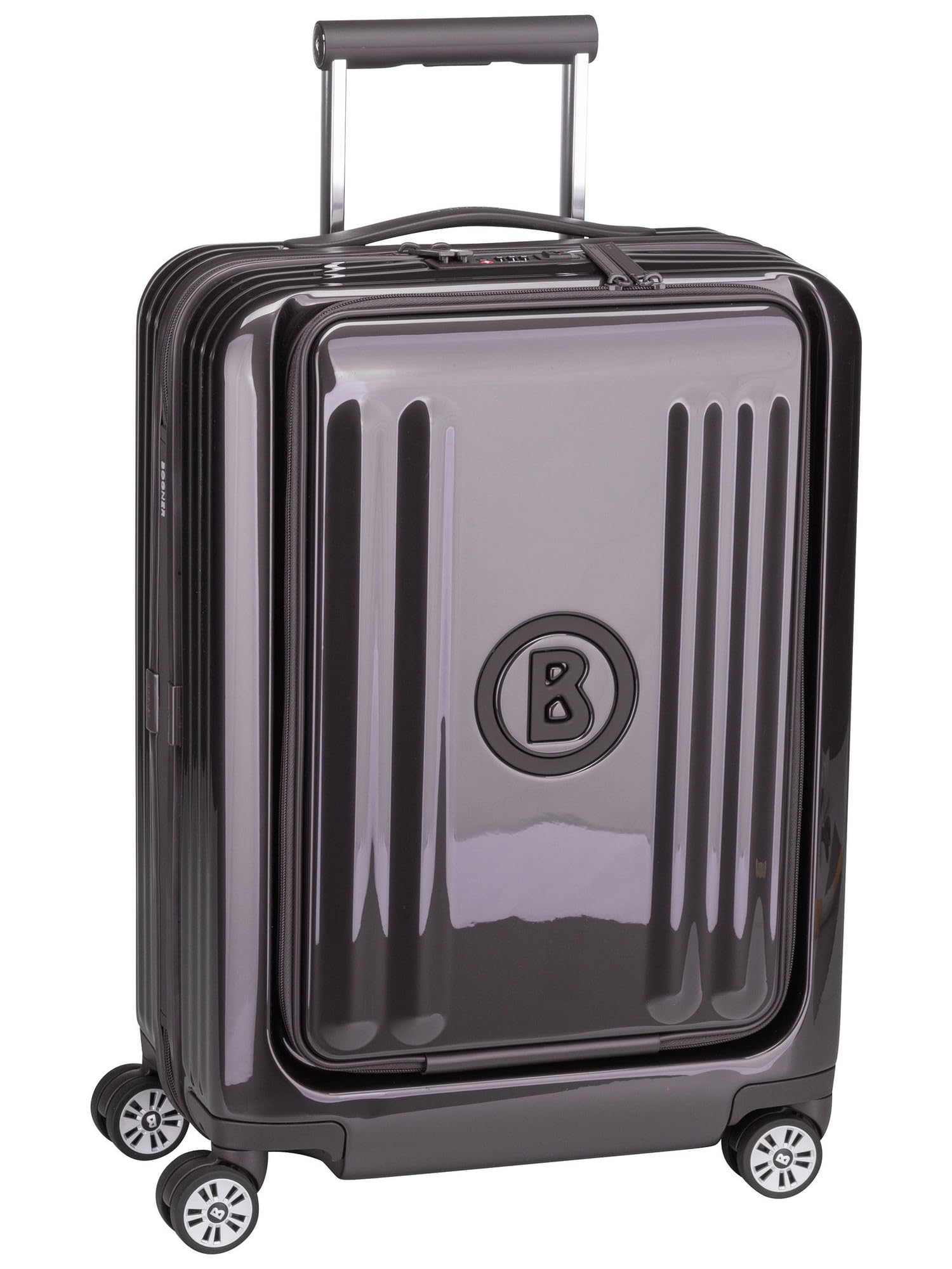 Bogner PIZ C65 MVZ Trolley, Nero , S Pro [55x39x21cm], Carrello rigido con superficie lucida di alta qualità