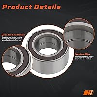 Vista 3 de DRIVESTAR 510056 Cojinete de cubo de rueda delantera para Ford Focus 2000-2011, Mazda 2011-2013 2,2011 2012 2013 (par)