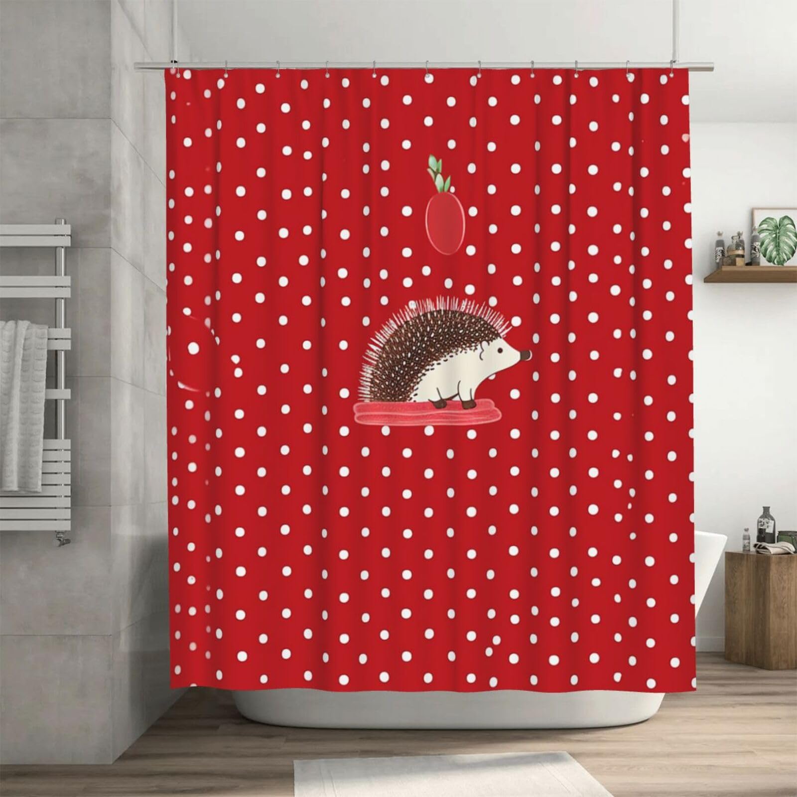 Rideau de douche anti-moisissure épais 183x183 cm pour éviter les inondations
