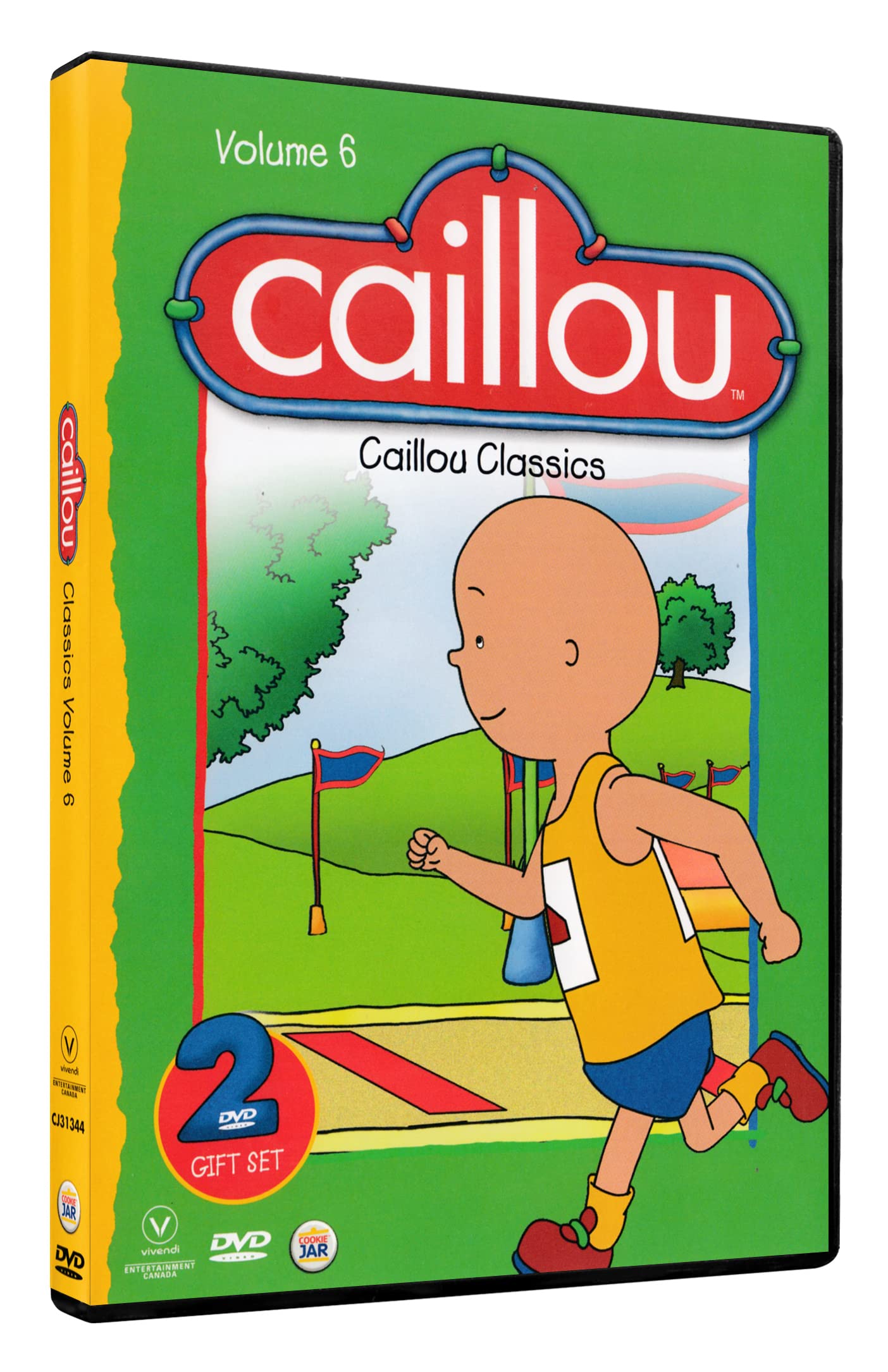 Caillou Cls V6: Plays Baseball (Bilingual) [DVD]