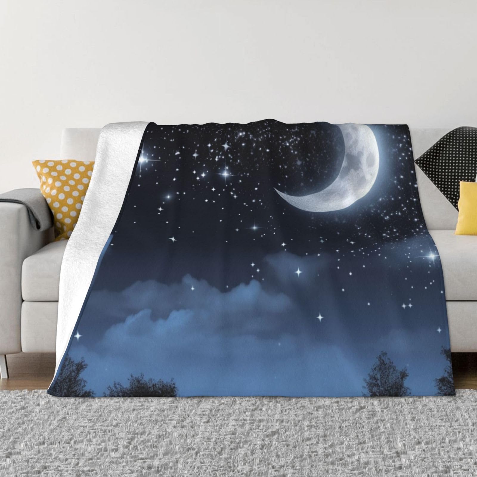 Couverture à suspendre lune contre le froid des nuits fraîches