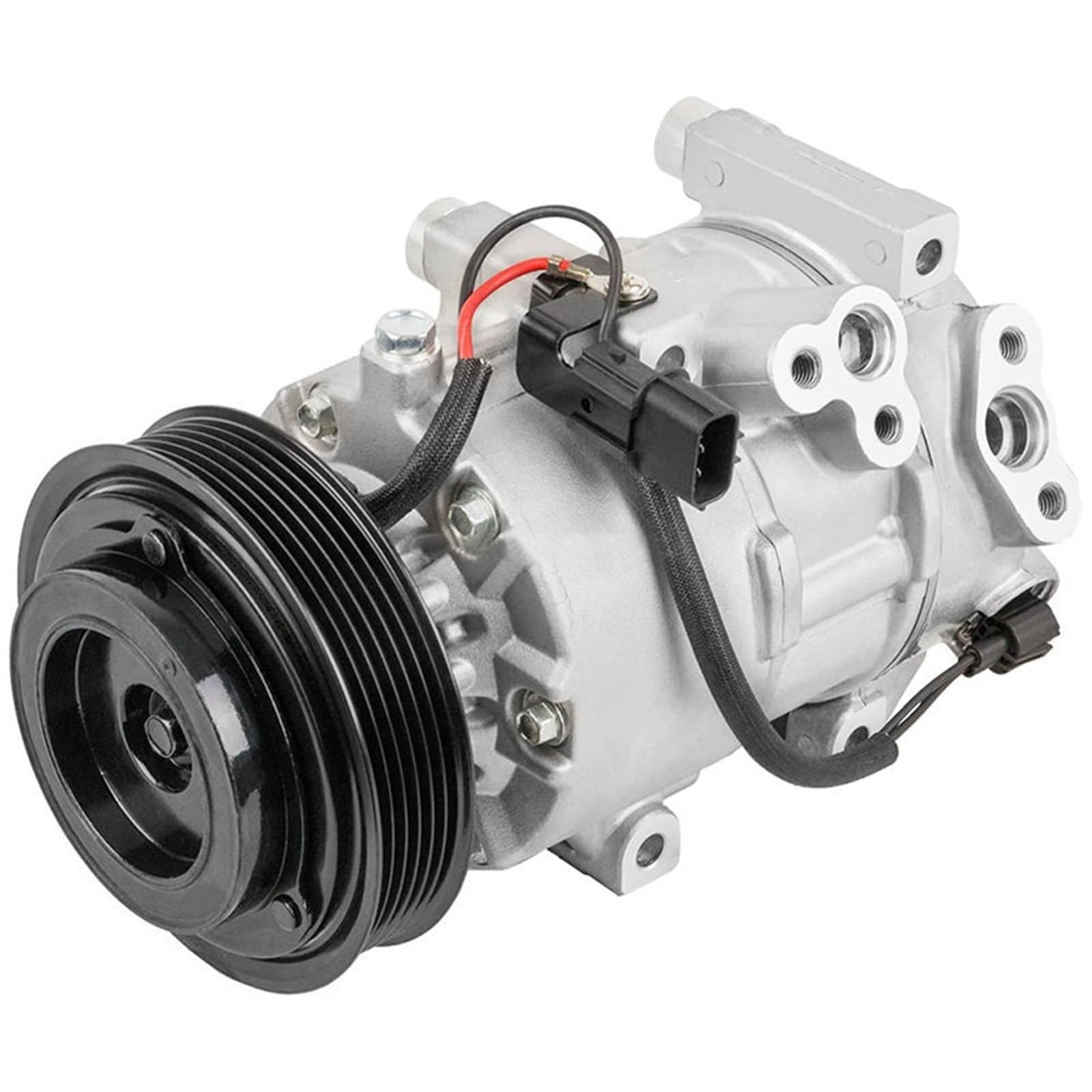 Auto AC Compressor Compatible with Hyundai Accent/Kia Rio 2012-2017 977011R100 977011W600(Side Panels)