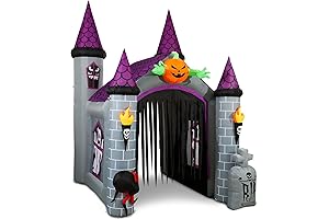 12 Ft Tall LED Inflatable Halloween Archway