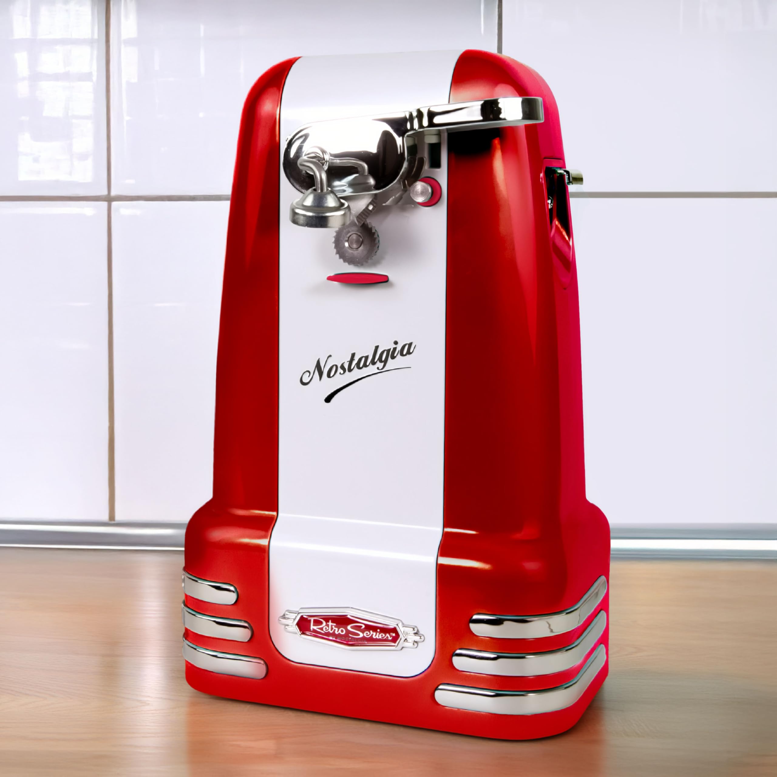 Amazon.com: Nostalgia Retro Electric Can Opener for Kitchen with