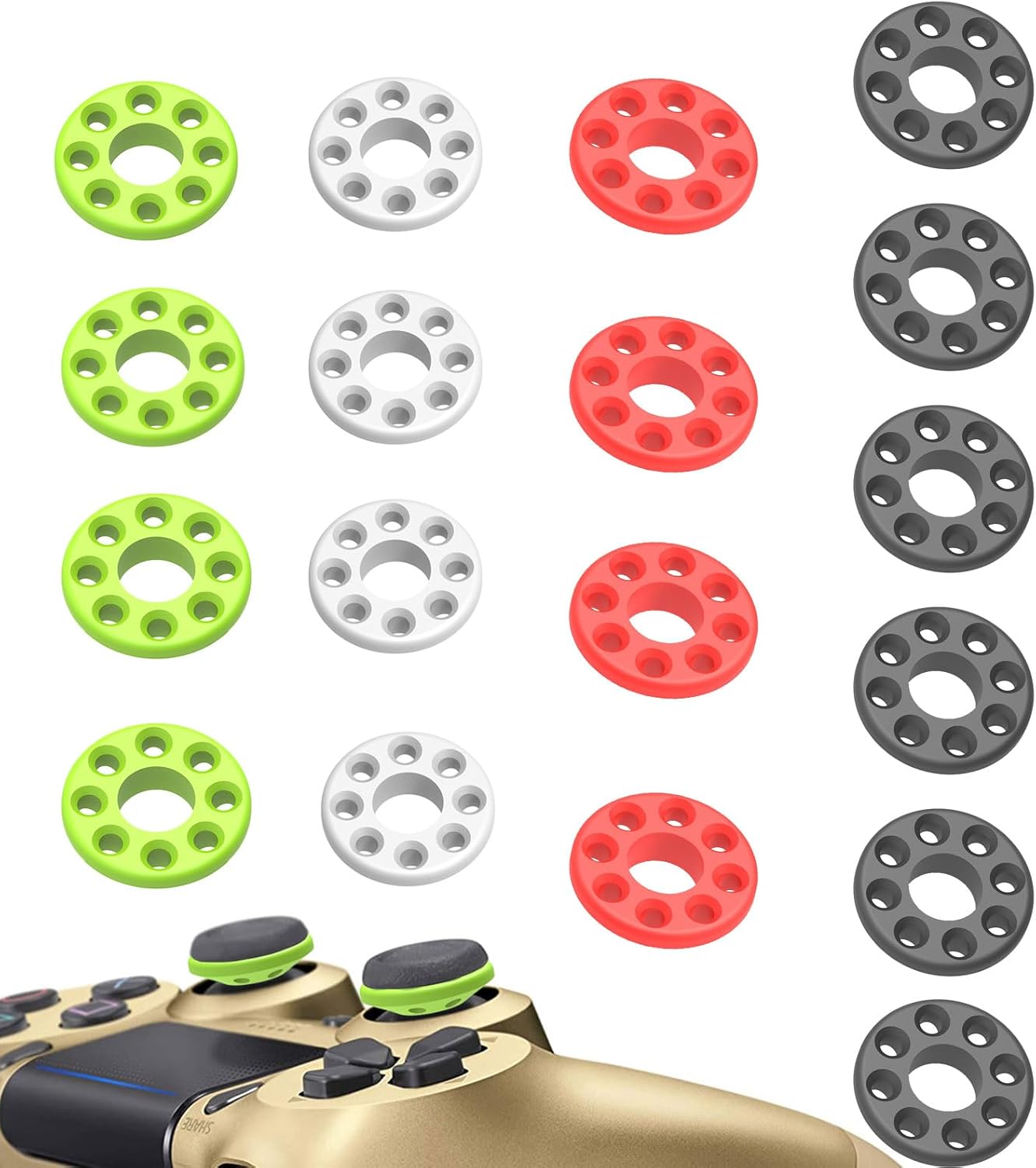 18PCS Precision Rings,Aim Assist Motion Control for