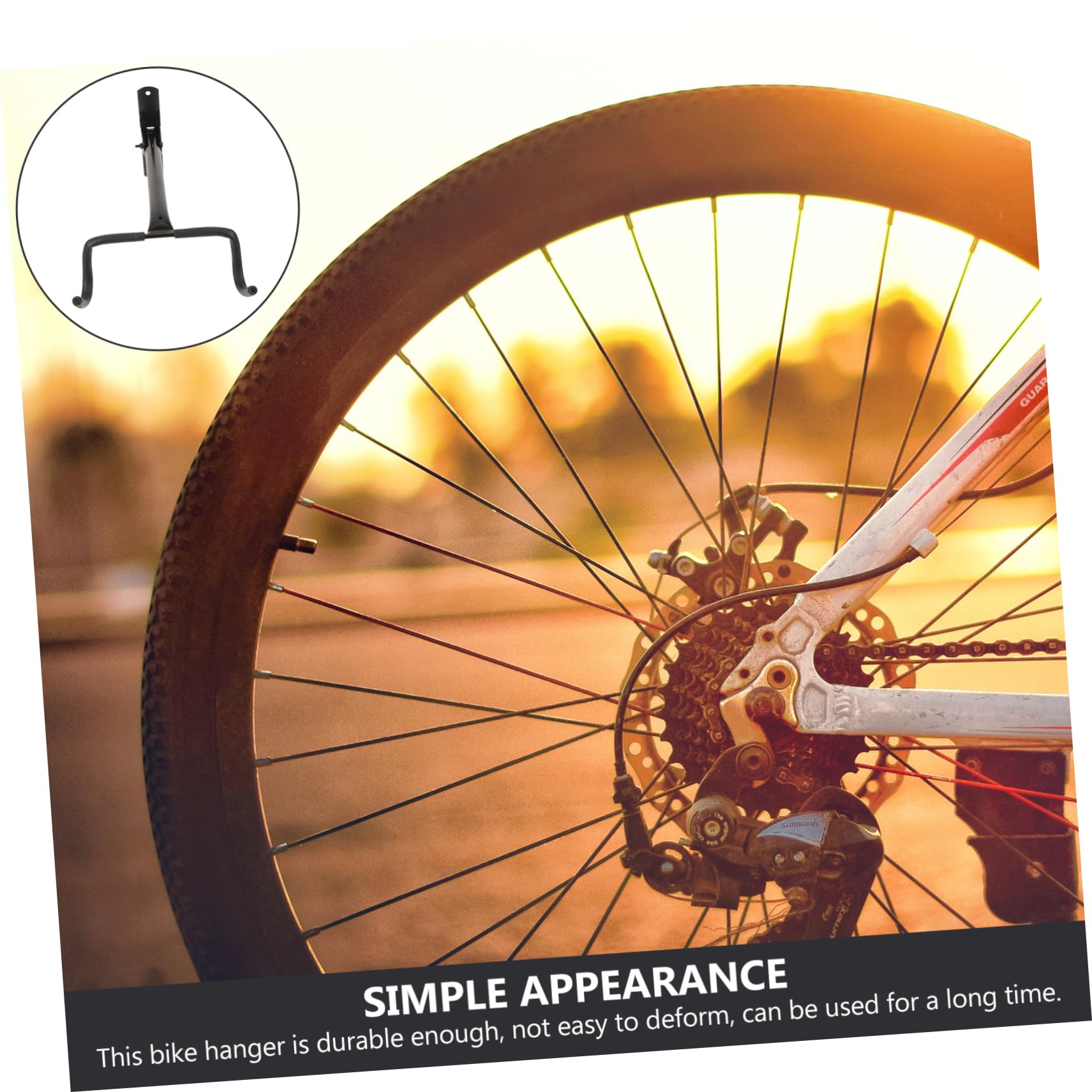 Cabilock Colgador Pared Bicicleta Diseño Giratorio y Optimización de Espacio, Soporte para Garaje y Organización de Herramientas