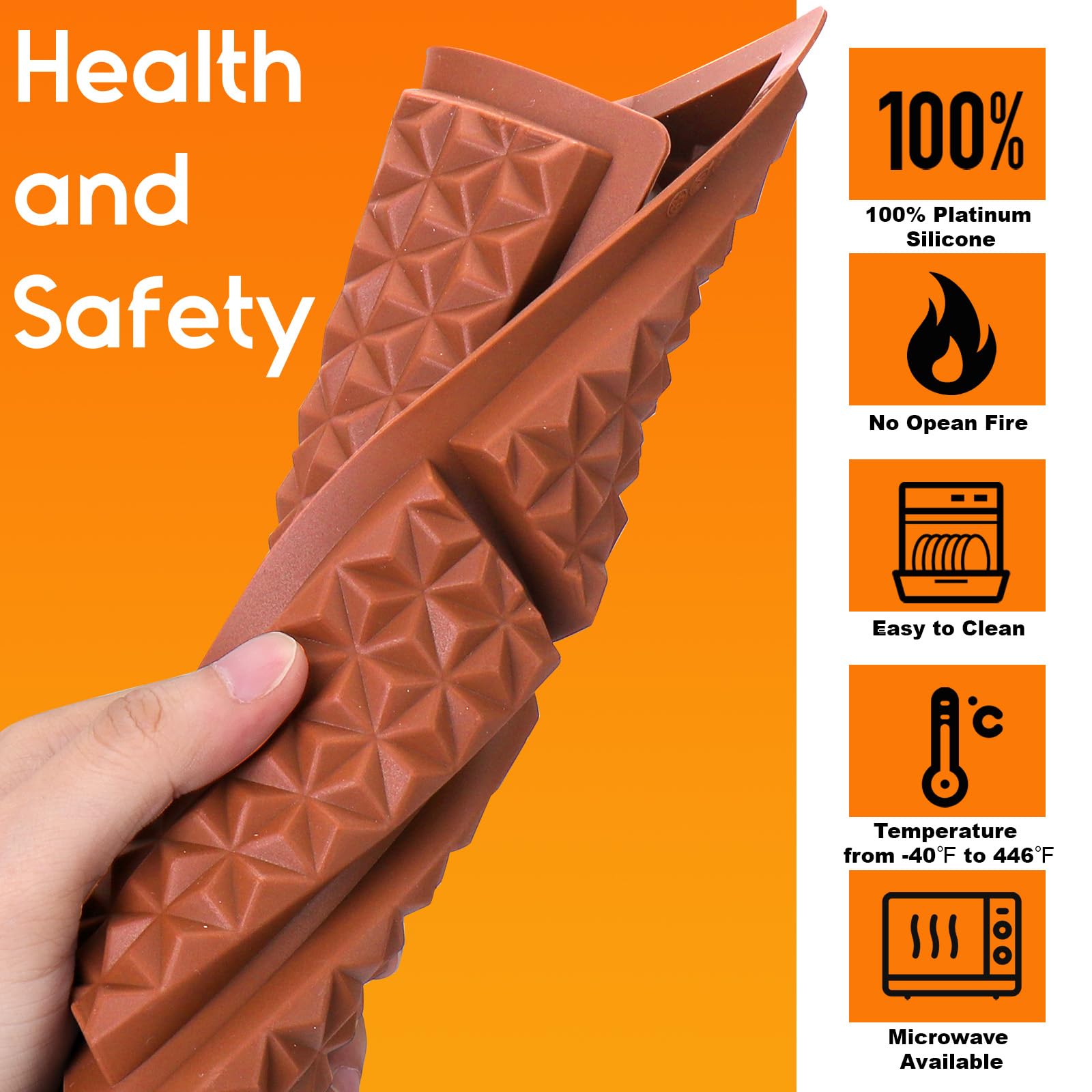 Molde De Barra De Chocolate Palksky Dubai Para Rellenar Crem | Meses