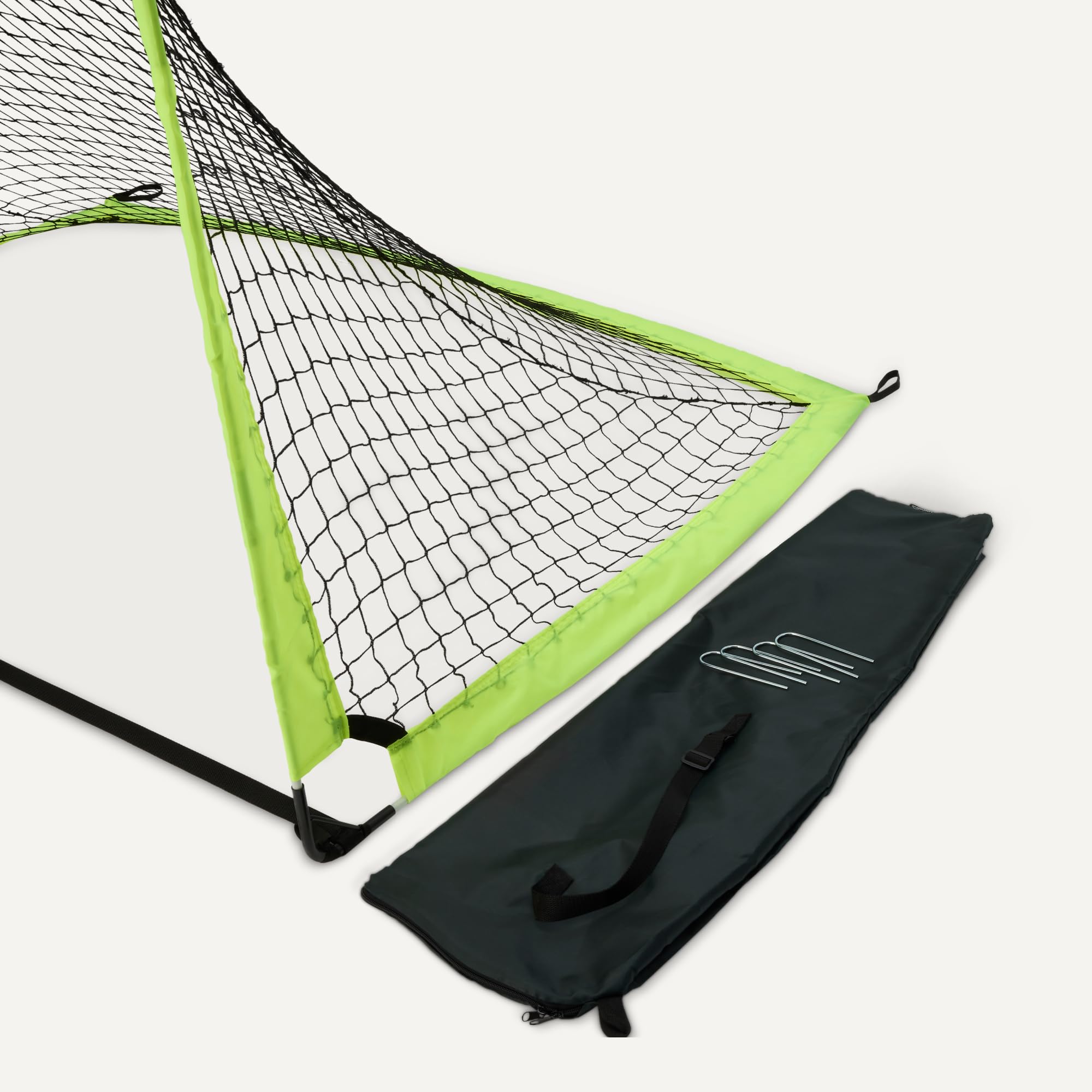 Amazon Basics Portable Pop Up Soccer Goal Net for Backyard Training