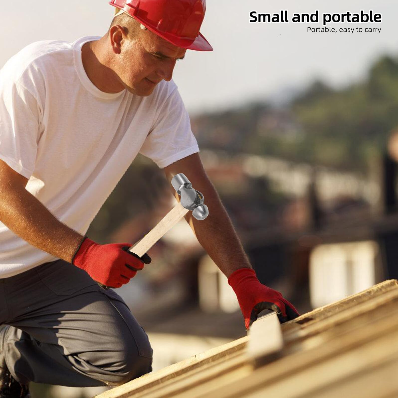 Martello da Carpentiere Professionale con Ergonomico Martello da Chiodatura per Falegnameria Riparazioni e Progetti Edili Impugnatura Antiscivolo e Ammortizzante Acciaio Resistente