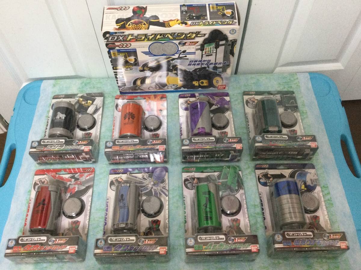 スイーツ柄 ブルー 仮面ライダーオーズ カンドロイド7種セット | www