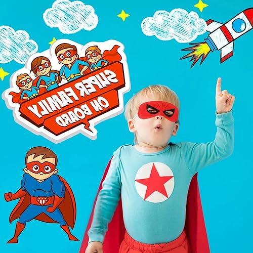 Miniatura 3 de Capas de superhéroe para niños, disfraces de Halloween y disfraces, capas de juguetes de superhéroes de 4 a 10 años para regalos de fiesta de