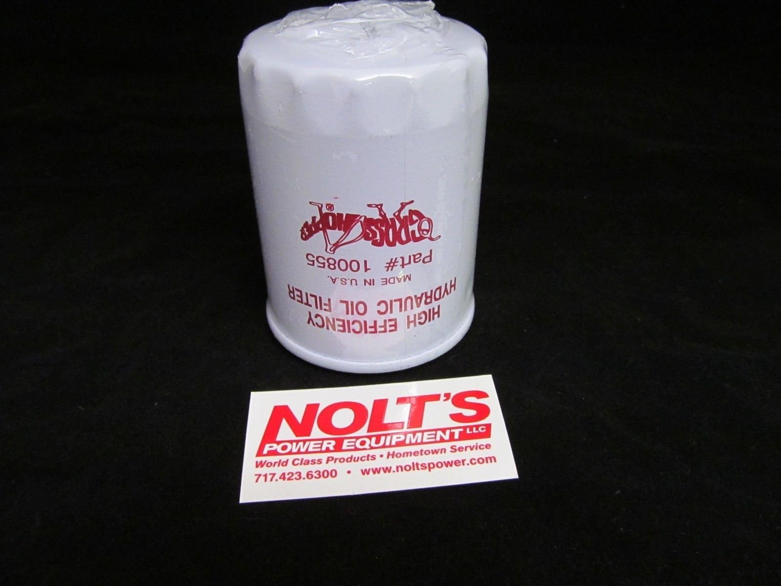 Grasshopper Mower Part 100855 Hydro Transmission Oil Filter /&Supplier-noltspower