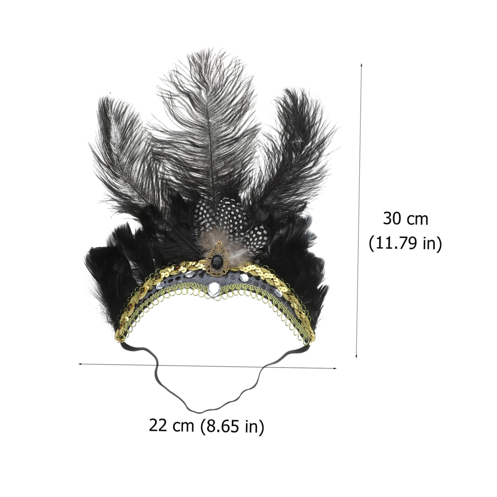 PLAFOPE Tocado Para La Cabeza Diadema Con Para Mujer Accesorios Para El Cabello Para Carnaval Halloween Bodas Cumpleaños