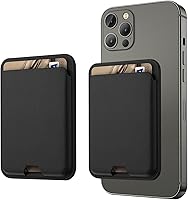 Vista 10 de Cartera magnética compatible con MagSafe para iPhone 17 16 15 14 13 12 Pro Max Air Plus modelo, Mag 3 seguro tarjetero adhesivo accesorios