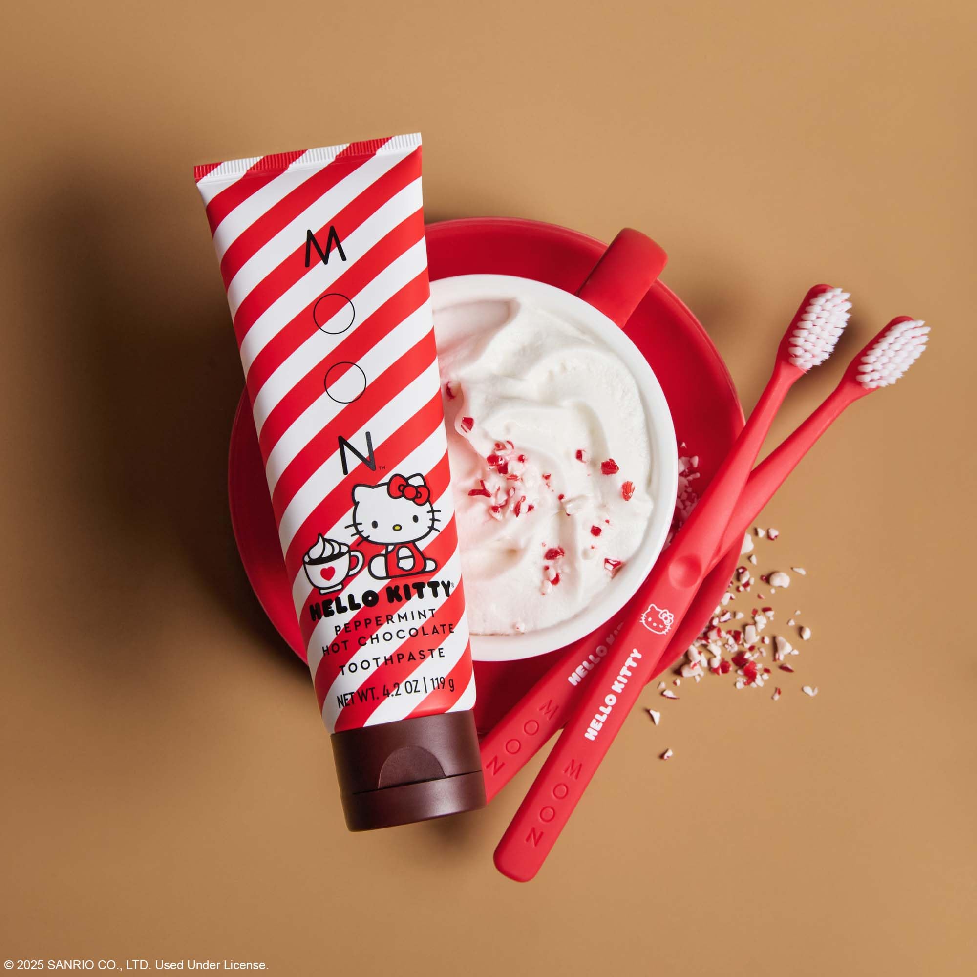 Amazon.com : MOON x Hello Kitty Toothpaste, Peppermint Hot