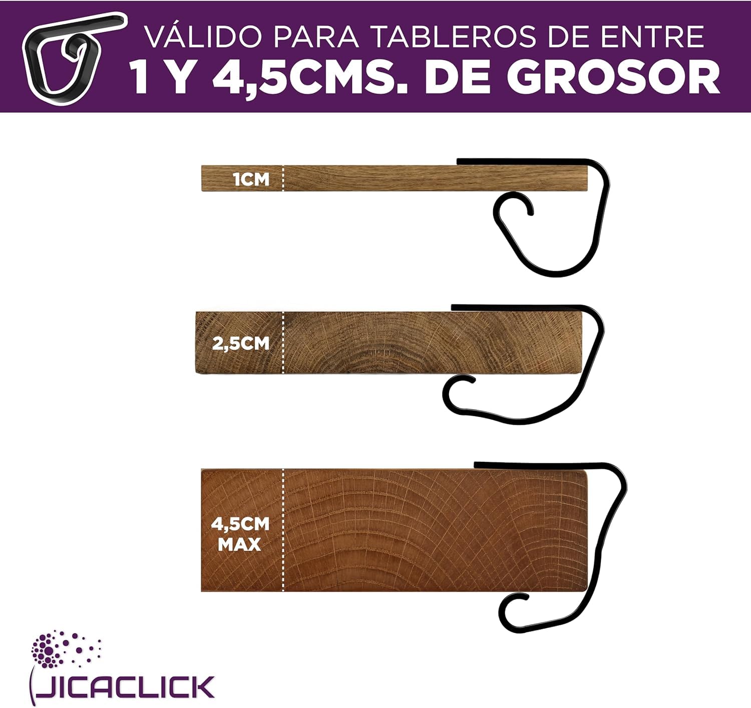 Pinzas Sujeta Manteles de Mesa Pack 50 Clip Grande de Sujecion para Restaurantes Sujetamantel Universal de Plastico Resistente para Hosteleria Ideal Superficie Gruesa Uso Exterior o Interior (Negro)