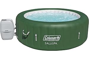 Coleman Palm Springs EnergySense AirJet Inflatable Hot Tub Spa - The Oasis...