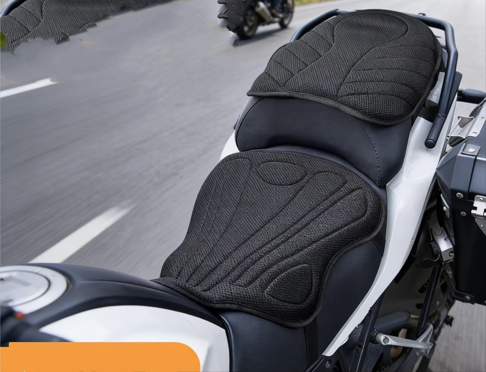 Motorrad Sitzkissenbezug Shock Absorbing Wärmeisolierung (Typ C)