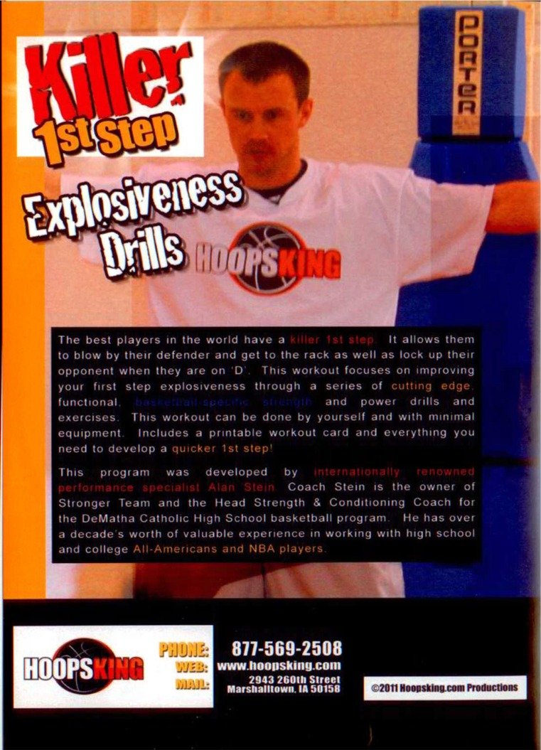 Alan Stein Instructional Basketball Training DVDs, Jump Higher, Defense, Quickness, & Agility