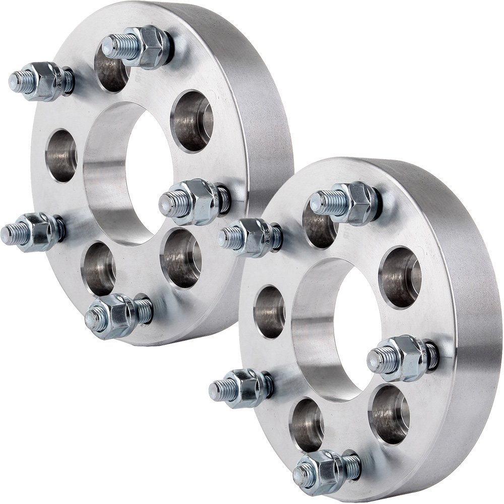 Silver ECCPP Wheel Spacers Adapters 4PCS 1. 25(32mm)Thicknes 5x4. 5