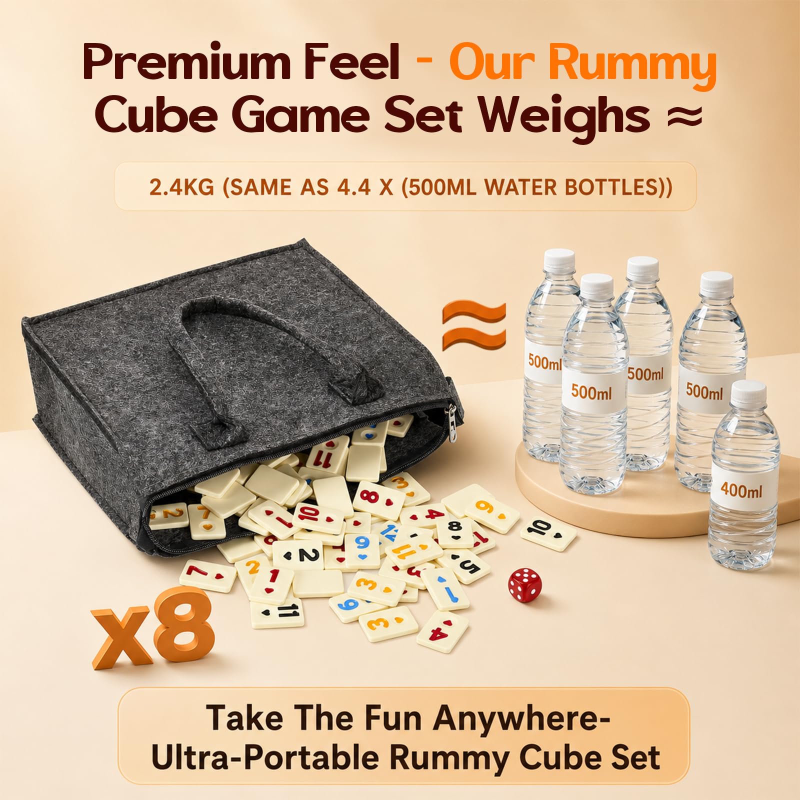 Juego de Dominos para adultos con 214 piezas y 8 soportes, Dominoes juego con caja de almacenamiento, juegos de mesa clásicos para adultos y niños, juego de viaje portátil