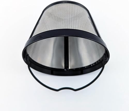 Miniatura 3 de Filtro de café permanente de acero inoxidable NRP 304 hecho para cafetera BUNN 10 tazas y otras cafeteras de filtro de 12-14 tazas  Filtro de cesta
