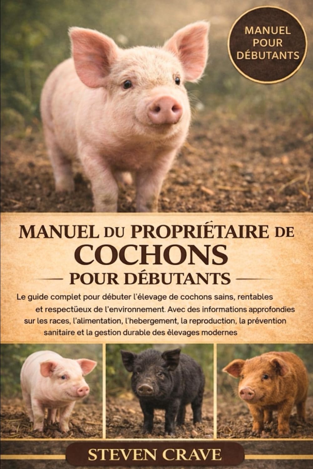 MANUEL DU PROPRIÉTAIRE DE COCHONS POUR DÉBUTANTS: Introduction à l'élevage porcin L'élevage porcin est l'une des traditions agricoles les plus ... savoir-faire ancestral aux principes modernes