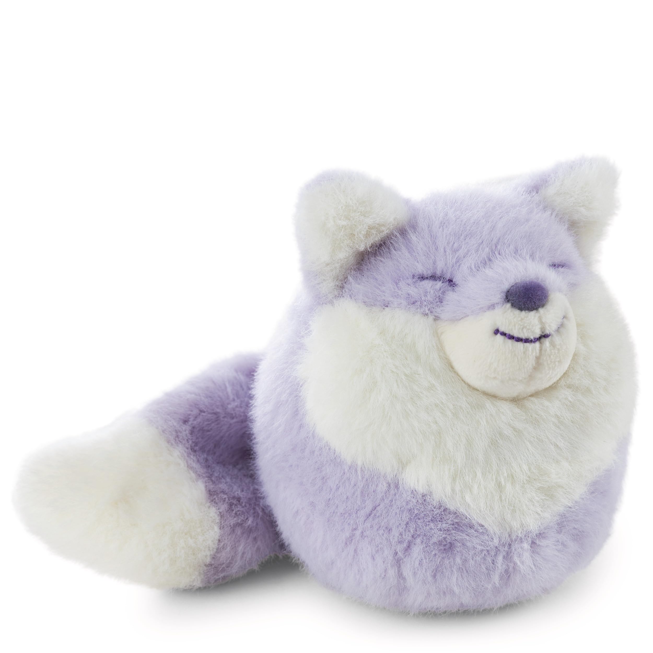 NICI 62835 Fox Soft Toy, Stuffed Animal Made of Soft Plush, Cute Plush Toy for Cuddling and Playing, for Children and Adults, Great Gift Idea, 10 cm, Purple