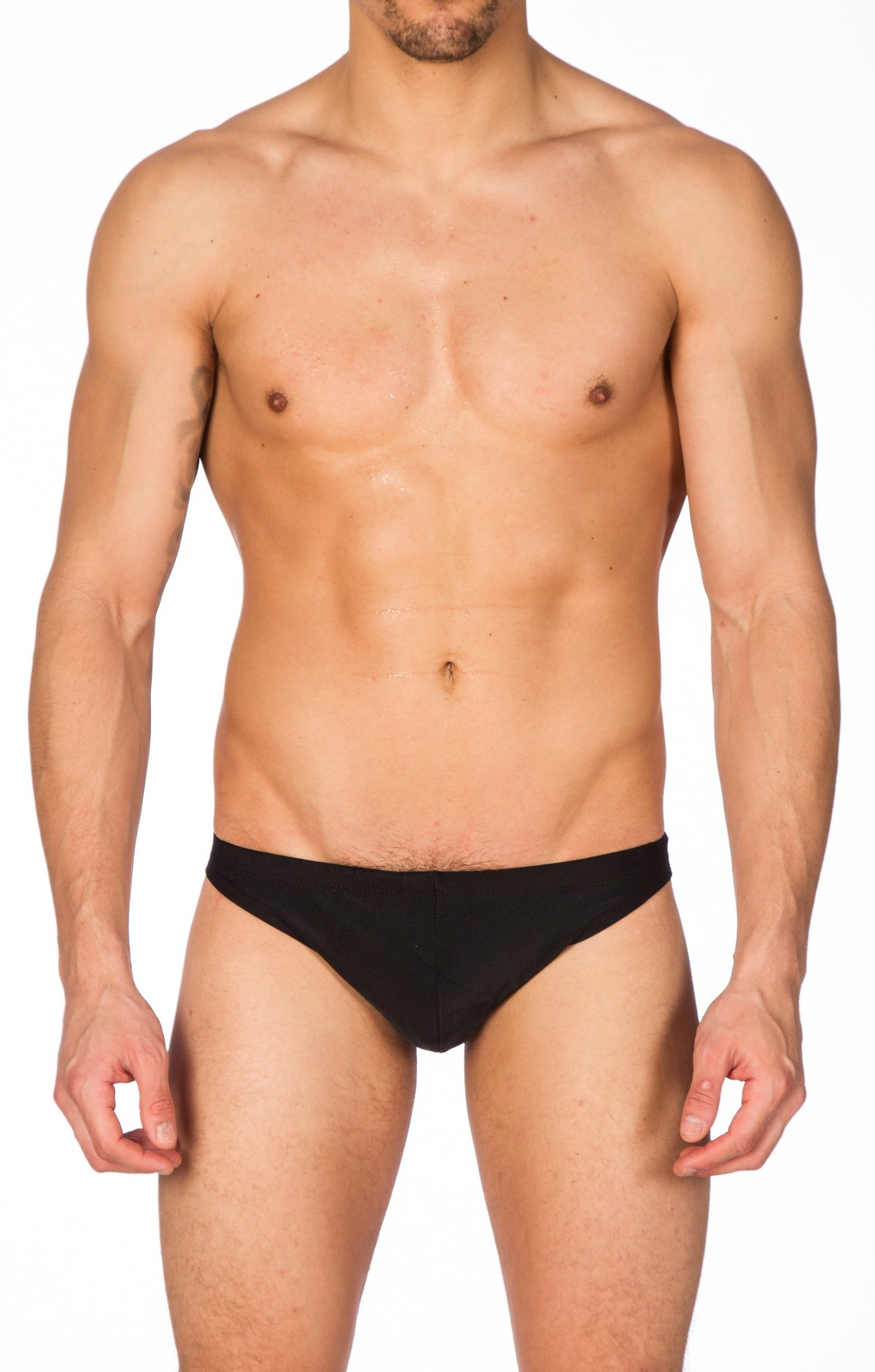 Men's Greek Bikini Swimsuit with Contour Pouch