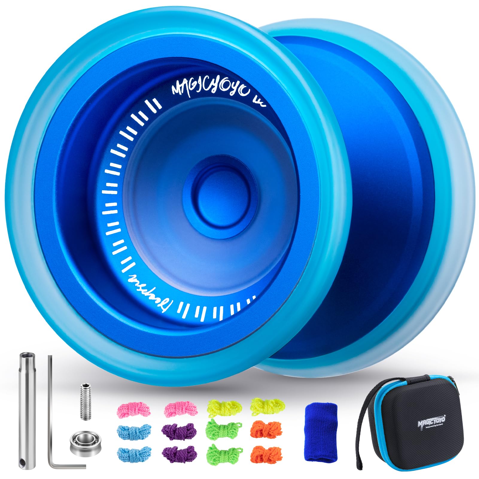 YOYO様 MAGICYOYO V13 DEEPSPIN Bi-Material Yoyo for Kids 8-12, Dual