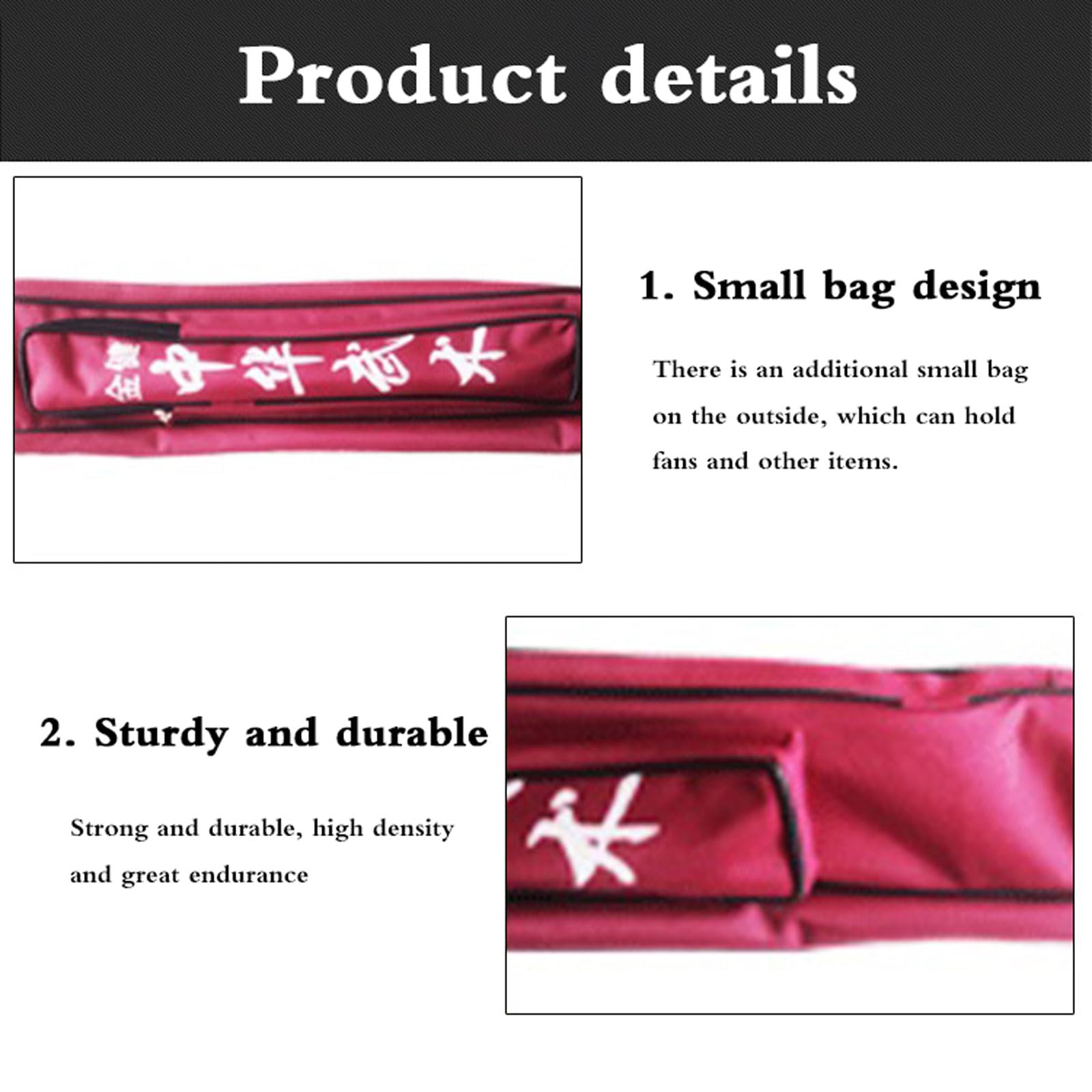Borsa A Tracolla Per Armi Di Arti Marziali,Borsa Da Spada Katana,Borsa Da Trasporto Per Spada Tai Chi,Con Tracolla Regolabile,Resistente All'Usura E Durevole,Adatta Per Spada Cinese Tai Chi